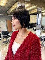 ルナバイルヴェール(LUNA by LeVert) 【黒髪×切りっぱなしボブ】