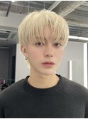 【NARE NOE】韓国風ザクザクマッシュ×ブロンド