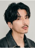 梅田ニュアンスパーマ波巻きパーマルーズパーマセンターパート◆