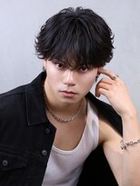 ザ サードヘアー 柏(THE 3rd HAIR) フェザーパーマ ラウンドマッシュ