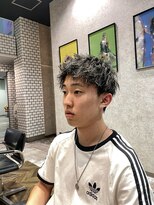 ステレオ ヘアデザイン 安城店(STEREO HAIR DESIGN)&nbsp;スパイキーショート×ハイライトメッシュ（8月）