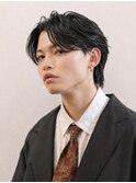 20代30代40代50代メンズナチュラルセンターパート