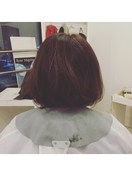 カタチヘアー(HAIR) １６。。。しぜん。。。やわらかボブのカタチ。。。