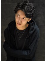リップスヘアー 銀座(LIPPS hair)&nbsp;【グランジリバース】刈り上げツーブロックパーマヘア
