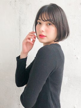 リリアン 表参道(relian) あごラインでまとまるミニボブ