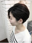 前下がりショートボブ