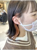【AMAZING HAIR 美沢店/五十嵐】秋色イヤリングカラー