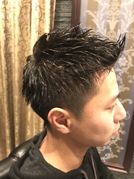 プレミアムバーバー 目黒店(PREMIUM BARBER produce by HIRO GINZA) ジェットモヒカン