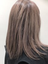 ユキオ オブ ヘアー(YUKIO of Hair)&nbsp;10代20代★大人かわいいデザインカラー♪透明感ラベージュ