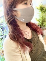 アンククロス 青山店(ANKH CROSS)&nbsp;《アンククロス青山》韓国カシスピンクインナーカラー（天水悠斗