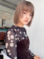 ゲーム 吉祥寺店(GAME)&nbsp;インナーカラー/ダブルカラー/ミルクティーベージュ/ボブ