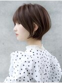 前髪あり大人ショートボブ20代30代40代【AIN.表参道】川原大地