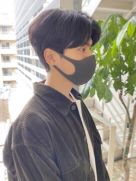 ウム(umu.) 【umu. hair salon】韓国×center part