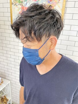 リール(THE RIRE.) ＊THE  RIRE. メンズマッシュ×ツイストパーマ＊