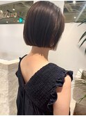 大人かわいい20代30代40代小顔ショコラベージュ1Zina船橋
