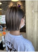 ハイライト×ぱっつん
