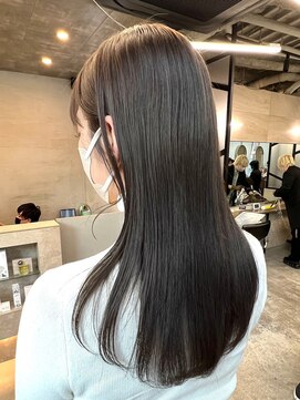 ジーナ 本八幡(Zina) 大人かわいい20代30代40代小顔ショコラベージュ　Zina本八幡