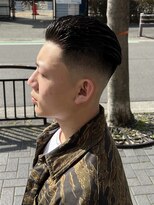 エルハウス(L house...)&nbsp;【メンズ専門/理容室 】フェード スキンフェード アップバング