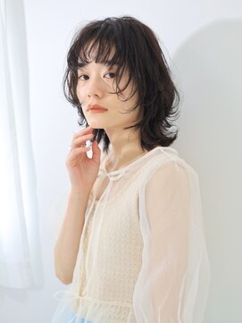 テトテ 門戸厄神店(tetote) 【tetote門戸厄神】黒髪ウルフレイヤー ネオウルフ くびレイヤー