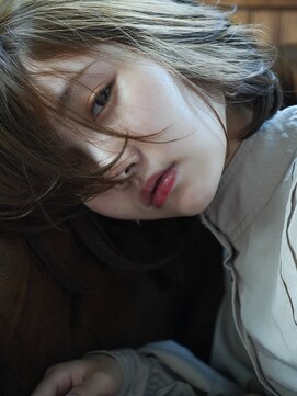 アーツ 茅ヶ崎(arts) 前髪/マチルダボブ/ピンクベージュ/インナーグレージュ/ショート