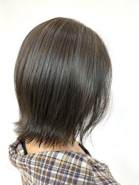 クオリス 上板橋店(QUALIS) 大人可愛い　大人ショートレイヤー　大人外ハネボブ