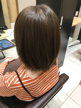アニュー 北浦和店(ANEW) 《髪質改善》少しレイヤーを加えたツルツルボブ
