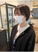 丸みショートボブ