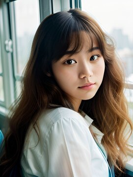 シエル ヘアーデザイン(Ciel Hairdesign) 胸下レングスのウェーブヘア