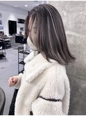 【髪質改善/枚方】ホワイトハイライト