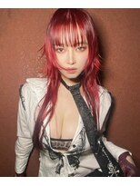 ハコ プラス(HACO+)&nbsp;ウルフ　レイヤーカット　ケアブリーチ　デザインカラー