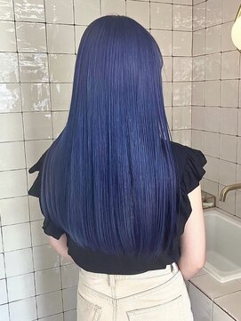 ロットアニバース(lott annibirth) 【髪質改善】navy blue /艶髪/透明感/トリートメント