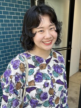 ダンボ(DUMBO) 【 sayaca 】ボブパーマ×顔まわり