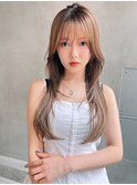 【Lloyd】大宮　ナチュラルブラウン×顔周りレイヤー
