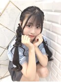 Aimの愛菜りさちゃんヘアメしました♪