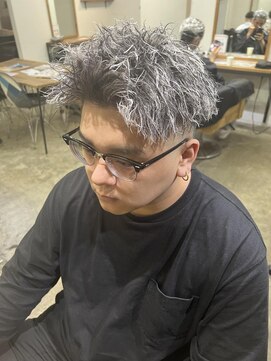 エルオム(EL.HOMME) 【TAKASHI】ツイスト×ホワイトメッシュ