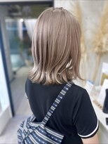 リア(riah) ブリーチなしダブルカラーレイヤーカット韓国ヘア