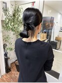 韓国風シニヨン