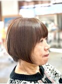 グラデーションショートボブ