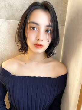 ロンドアリシア 金山(Lond Alexia) イヤリングカラー 縮毛矯正 韓国風 ダブルカラー 髪質改善5129