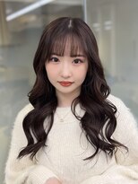 ソラ 広尾店(SORA)&nbsp;レイヤーカット/グレージュ/顔周りカット［広尾］