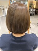 水素カラーボブ
