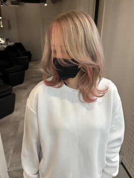 アイリー 名古屋(A/LEE) ミルクティーベージュ/デザインカラー/ピンクカラー