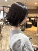 レイヤーボブ/レイヤーカット/オリーブグレージュ/似合わせヘア