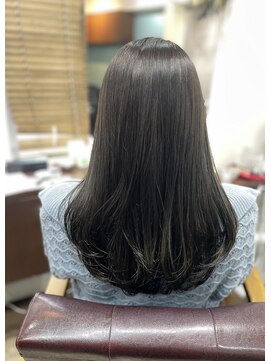 ルアン(Luan) アディクシーカラー×髪質改善縮毛矯正