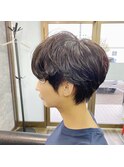 残りパーマショート