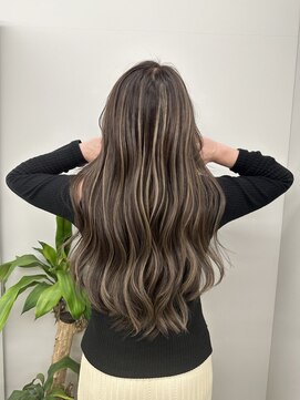 リリット(ReLit) くすみベージュマロンベージュホワイトブロンド細めハイライト