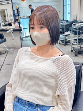 アパカバール 鳳店(Apa kabar) 人気の韓国風＊切りっぱなしボブ