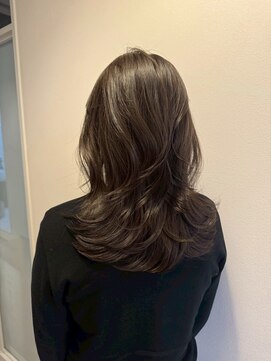 ムード(MOOD,) 暗めカラー/グランマッシュ[レイヤーカット/髪質改善/銀座]