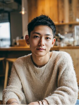 ラファンジュ ヘアー クレオ(Rohange hair Creo) 爽やか束感ショート