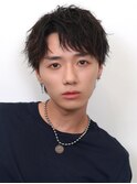 【over hair】メンズカット×ツイストスパイラルパーマ